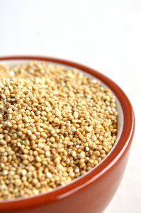 bowl of quinoa