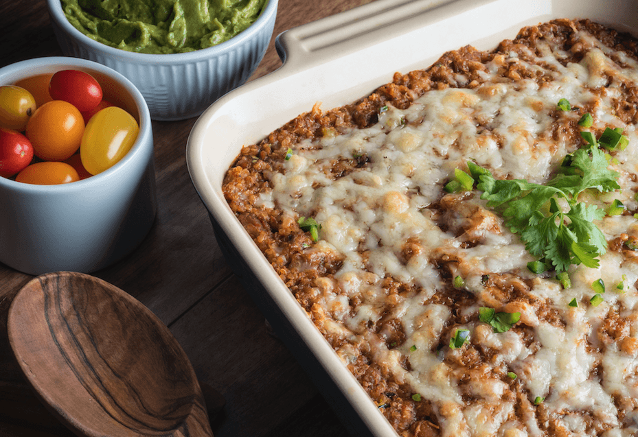 Quinoa Enchilada Casserole